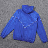 2023/24 Lyon Blue Windbreaker