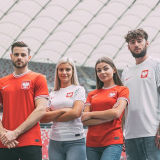 2022/23 Poland Home White Fans Soccer Jersey