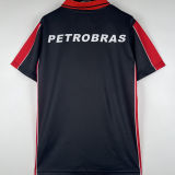 1999 Flamengo Third Black Retro Soccer Jersey