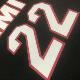 2023/24 Miami Heat BUTLER #22 Black NBA Jerseys 热压