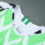 2018 Nigeria Home Green Fans Soccer Jersey