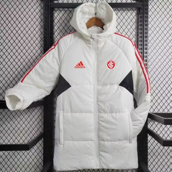 2023/24 Internacional White Cotton Jacket 红三边
