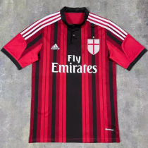 2014/2015 AC Milan Home Retro Soccer Jersey