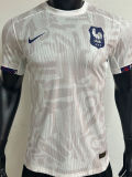 2023/24 France Away White Player Soccer Jersey