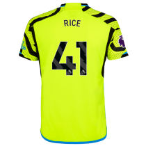 RICE #41 ARS 1:1 Quality Away Fans Jersey 2023/24 (League Font)