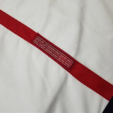 2002 England Home White Retro Soccer Jersey