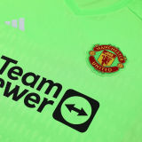 2023/24 M Goalkeeper Green Fans Soccer Jersey(A Set)