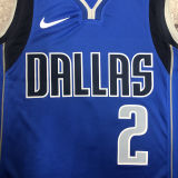 2023 Mavericks IRVING #2 Blue NBA Jerseys