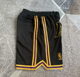 Lakers Black Four Bags NBA Pants