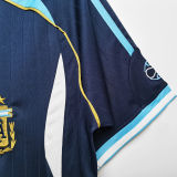 2006 Argentina Away Retro Soccer Jersey