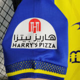 2022/23 Al Nassr Home Yellow Fans Soccer Jersey