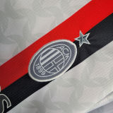 2023/24 AC Milan Away White Kids Soccer Jersey