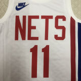 Nets IRVING #11 White Retro NBA Jerseys