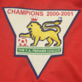 2000/02 M Utd Home Red Retro Soccer Jersey