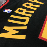 Hawks MURRY #5 Black NBA Jerseys