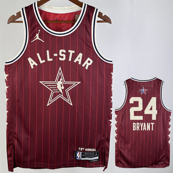 2024/25 ALL-STAR BRYANT #24 Red NBA Jerseys