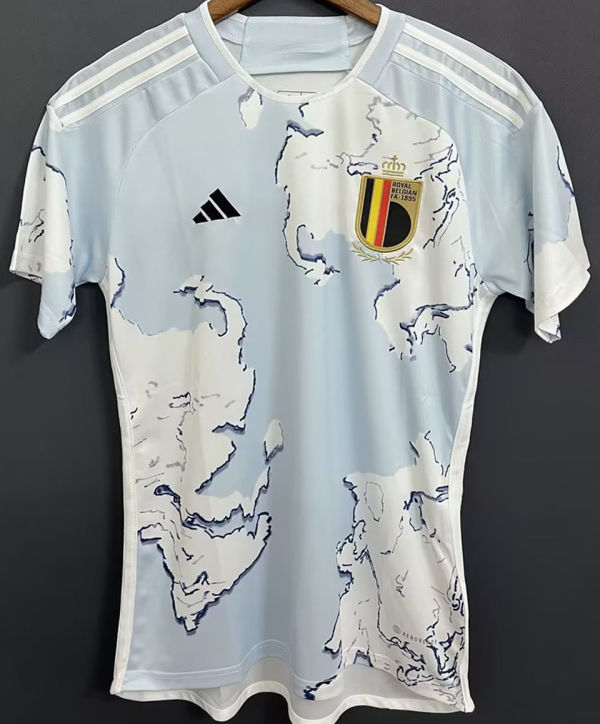 2023/24 Belgiumy Away White Fans Soccer Jersey