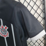 2023/24 Corinthians Away Black Kids Soccer Jersey