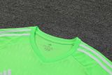 2023/24 M Goalkeeper Green Long Sleeve Soccer Jersey(A Set)