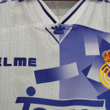 1996/97 RM White Third Retro Soccer Jersey