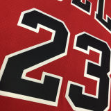 Bulls Jordan #23 Red NBA Jerseys Hot Pressed