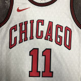 Bulls DEROZAN #11 White City Edition NBA Jerseys