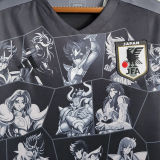 2023 Japan Anime Saint Black Fans Soccer Jersey