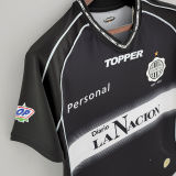 2002 Club Olimpia Away Black Retro Soccer Jersey