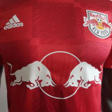 2022 New York Red Bulls Home Red Player Version Jersey纽约红牛