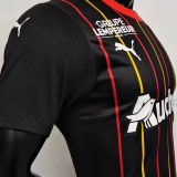 2023/24 Lens Away Black Player Version Soccer Jersey