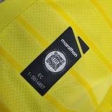 2023/24 Ecuador Home Yellow Fans Soccer Jersey