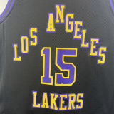 2023/24 Lakers REAVES #15 Black City Edition NBA Jerseys