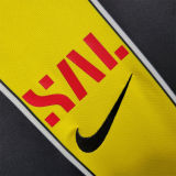 2023/24 Al Ittihad Home Yellow Black Fans Jersey 吉达联
