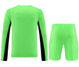 2023/24 RM Goalkeeper Green Long Sleeve Soccer Jersey(A Set)