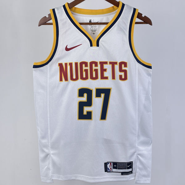 2023/24 Nuggets MURRAY #27 White NBA Jerseys