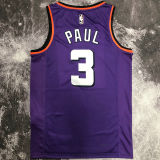 Suns PAUL #3 Purple Retro NBA Jerseys