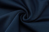 2024 France Sapphire Blue Hoody Zipper Jacket Tracksuit