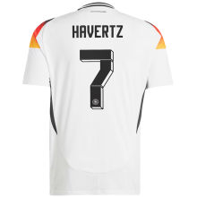 HAVERTZ #7 Germany Home White Fans Soccer Jersey 2024/25