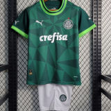 2023/24 Palmeiras Home Green Kids Soccer Jersey