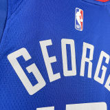 2023/24 Clippers GEORGE #13 Blue NBA Jerseys