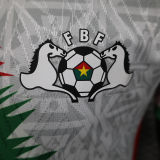 2024 Burkina Faso White Player Version Jersey