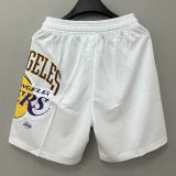 2023/24 Lakers White NBA Cotton Pants