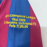 2005/06 BA Home Long Sleeve Retro Soccer Jersey UCL Edition欧冠版