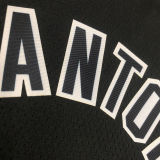 Spurs LEONARD #2 Black Retro NBA Jerseys