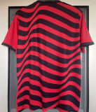 2022/23 Flamengo 1:1 Third Red Black Fans Soccer Jersey