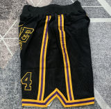 Lakers Black Four Bags NBA Pants
