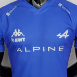 2022 Alpine F1 ALONSO 14 Blue Team T-Shirt
