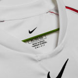 2002 Flamengo Away White Retro Soccer Jersey
