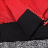 2023/24 AC Red Black Windbreaker