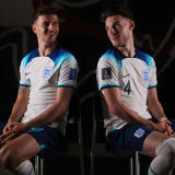 RiCE #4 England Home 1:1 White Fans Jersey 2022/23